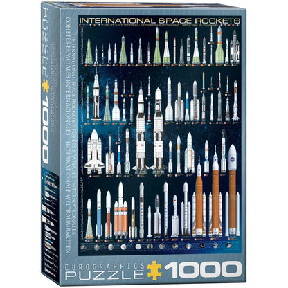 Puzzle International Space Rockets