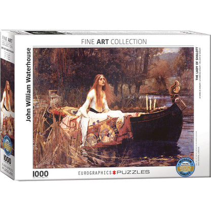 Puzzle Lady Of Shalott 1000pc