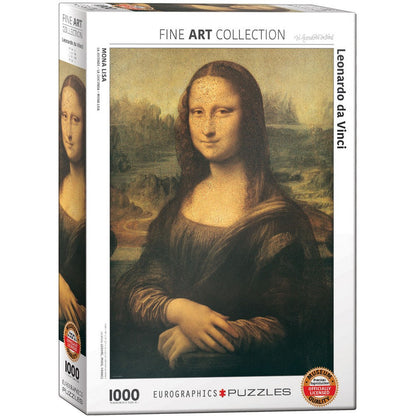 Puzzle Da Vinci Mona Lisa 1000pc Eur