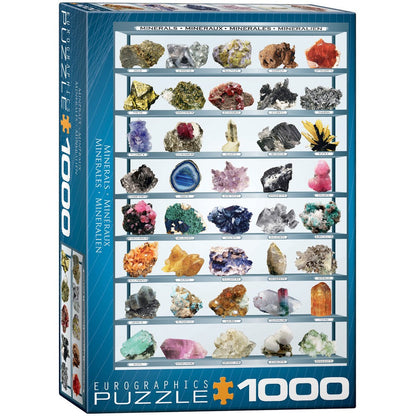 Puzzle Minerals Of The World