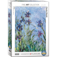 Puzzle Monet Irises 1000pc