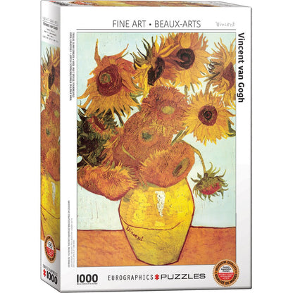 Puzzle Van Gogh Twelve Sunflowers