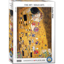 Puzzle Klimt The Kiss 1000 White Box