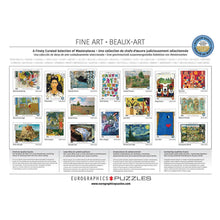 Puzzle Monet Waterlilies 1000pc