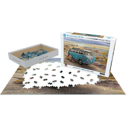 Puzzle Vw Love & Hope Bus 1000pc