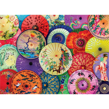 Puzzle Asian Oil-Paper Umbrellas 1000