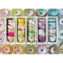 Puzzle Colorful Tea Cups 1000pc