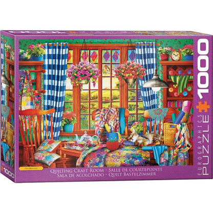 Puzzle Quilting Craft Room 1000pc