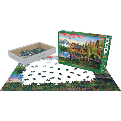 Puzzle The Fishing Cabin 1000pc