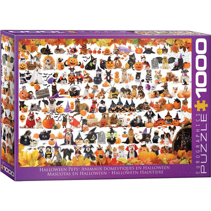 Puzzle Halloween Pets 1000pcs