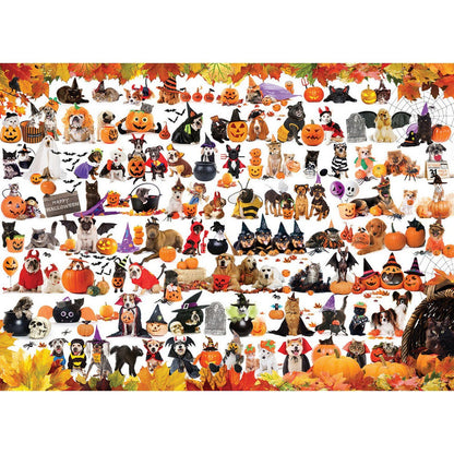 Puzzle Halloween Pets 1000pcs