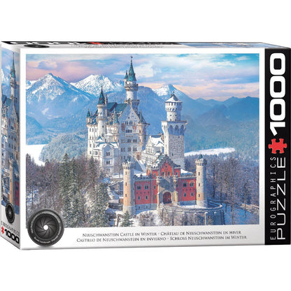 Puzzle Neuschwanstein In Winter 1000P