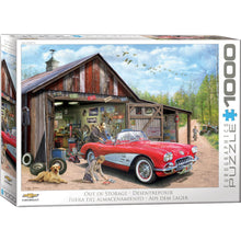 Puzzle Out Of Storage Corvette 1000pc