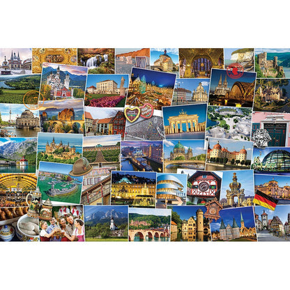 Puzzle Globetrotter Germany