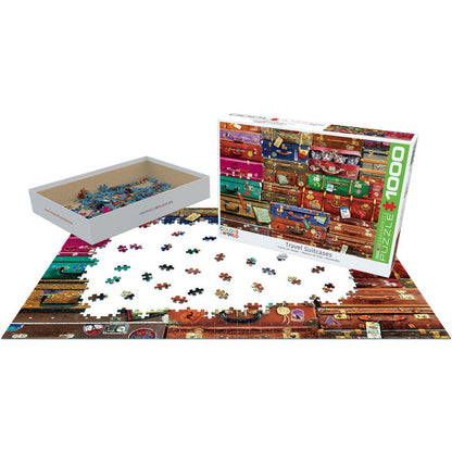Puzzle Travel Suitcases 1000pc
