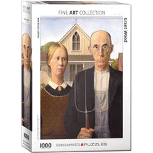 Puzzle Wood American Gothic 1000pc