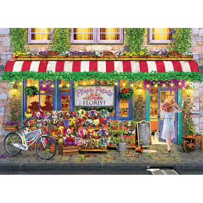 Puzzle Plush Petals Florist 1000pc