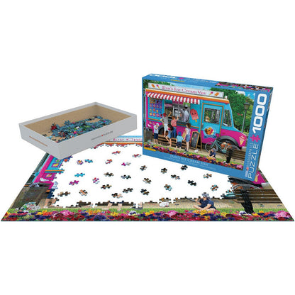 Puzzle Dan's Ice Cream Van 1000pc