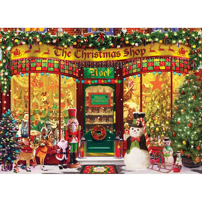 Puzzle The Christmas Shop 1000pc