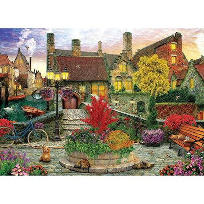 Puzzle Old Town 1000pc