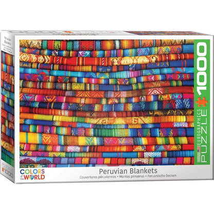 Puzzle Peruvian Blankets 1000pc