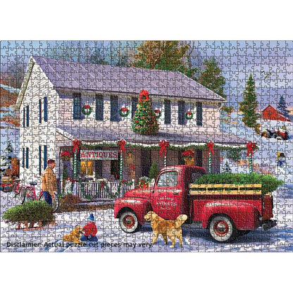 Puzzle Antique Christmas Store 1000pc