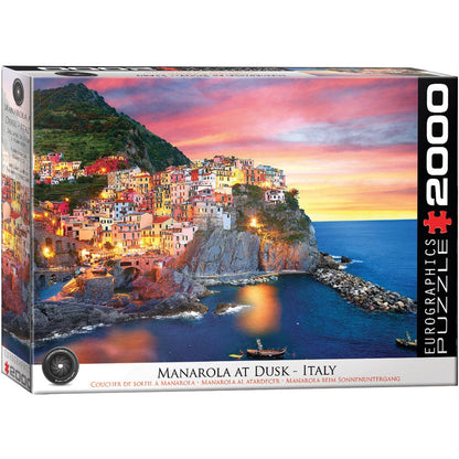 Puzzle Manarola At Dusk Italy 2000pc