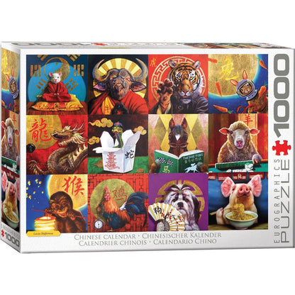 Puzzle Chinese Calendar 1000 pc
