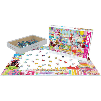 Puzzle Birthday Cake Party 1000 pc