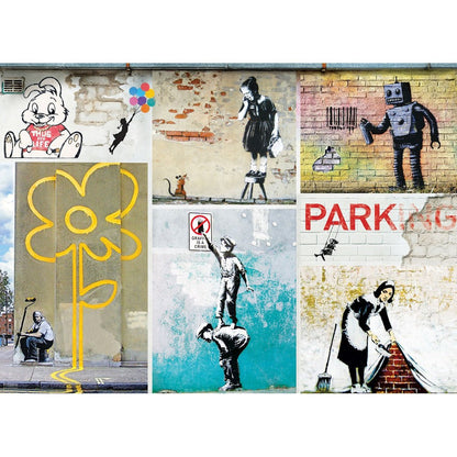 Puzzle Banksy Street Art 1000P