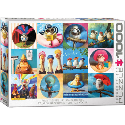 Puzzle Funny Birds 1000pcs