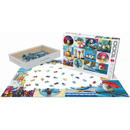 Puzzle Funny Birds 1000pcs