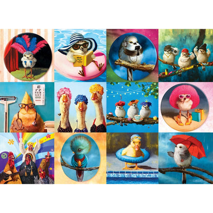 Puzzle Funny Birds 1000pcs