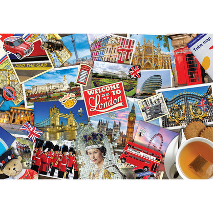 Puzzle London Bus 550pc *Tin*