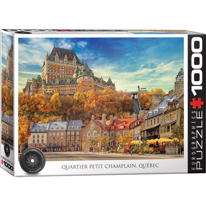 Puzzle Rue Du Marche Quebec 1000pc
