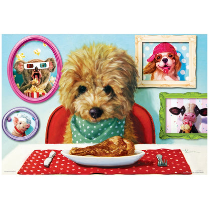 Puzzle Dinner Time 100pc Lunch Bag