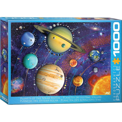 Puzzle Planets Of Solar System 1000pc