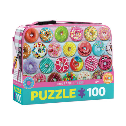 Puzzle Donuts 100pc Lunch Bag