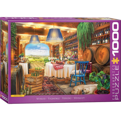 Puzzle Winery By Artbeat Studio 1000
