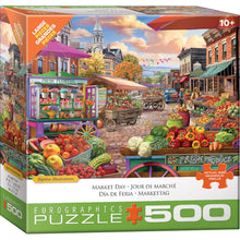 Puzzle Main Street Market 500pcXL