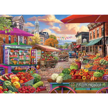 Puzzle Main Street Market 500pcXL