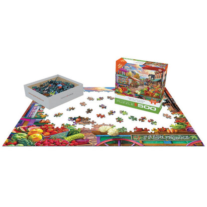 Puzzle Main Street Market 500pcXL