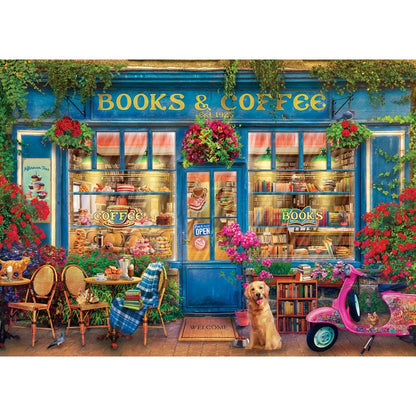 Puzzle Books & Coffee 1000pc