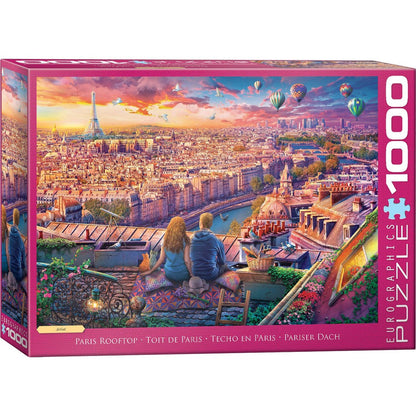 Puzzle Paris Rooftop 1000pc