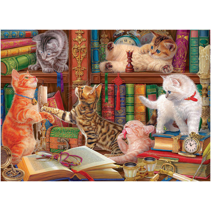 Puzzle Library Kittens 1000pc