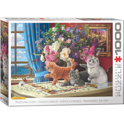 Puzzle Puzzling Cats 1000pc