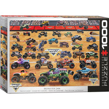 Puzzle Monster Jam Truck Lineup 1000P