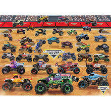 Puzzle Monster Jam Truck Lineup 1000P