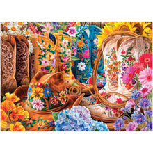 Puzzle Cowgirl Boots 1000pc