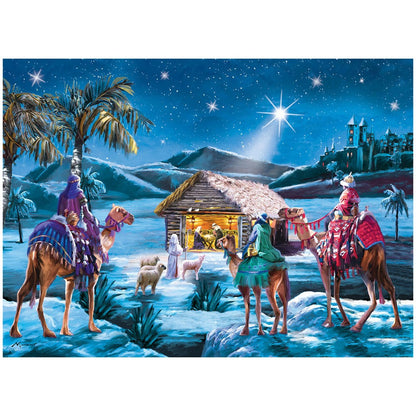 Puzzle Nativity Three Kings 1000pc